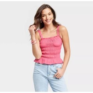 New NWT University threads Pink tink top SIZE XS